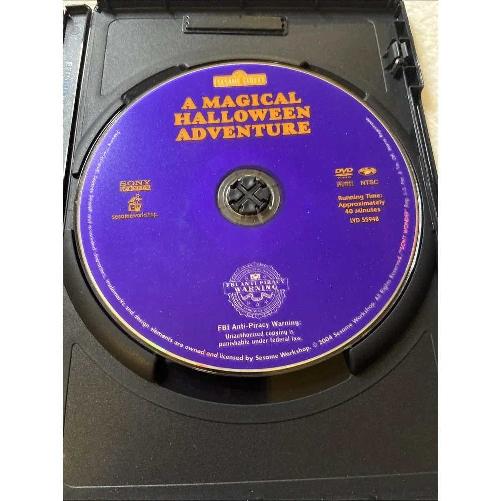 Sesame‎ Street A Magical Halloween Adventure DVD Caroline Rhea Muppets Elmo